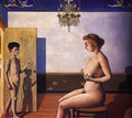 Paul Delvaux the tour 1939 Art A4 Photo Print
