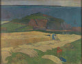 Paul Gauguin Harvest Le Pouldu A4 Photo Print