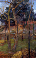 Paul Gauguin bare trees 1885 Art A4 Photo Print