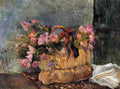 Paul Gauguin basket of flowers 1884 Art A4 Photo Print