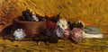 Paul Gauguin china asters hat and book Art A4 Photo Print
