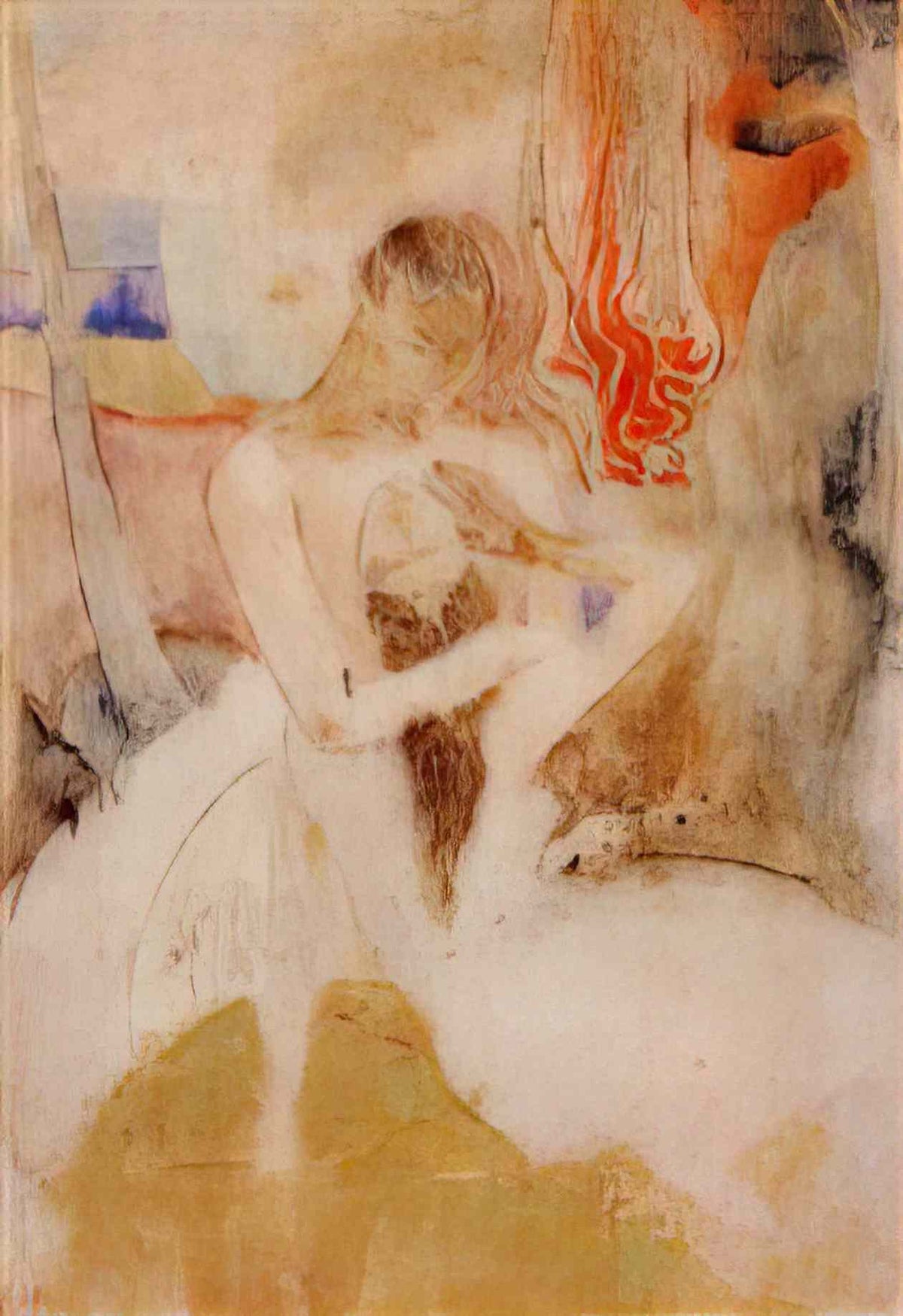 Paul Gauguin here we make love Art A4 Photo Print