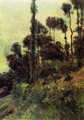 Paul Gauguin hillside 1884 Art A4 Photo Print