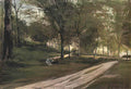 Paul Gauguin in the forest saint cloud ii 1873 Art A4 Photo Print