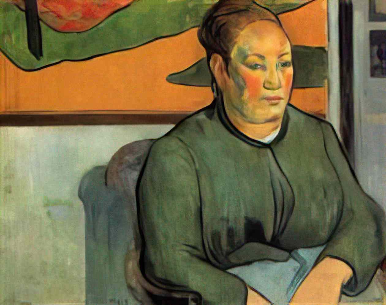 Paul Gauguin madame roulin 1888 Art A4 Photo Print