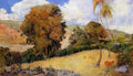 Paul Gauguin meadow in martinique 1887 Art A4 Photo Print