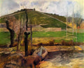 Paul Gauguin river aven below moun saint marguerite 1888 Art A4 Photo Print