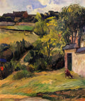 Paul Gauguin rouen suburb 1884 Art A4 Photo Print