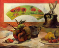 Paul Gauguin still life with a fan Art A4 Photo Print