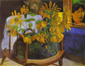 Paul Gauguin still life with sunflowers on an armchair 1901 Art A4 Photo Print
