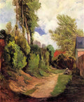 Paul Gauguin sunken lane 1884 Art A4 Photo Print