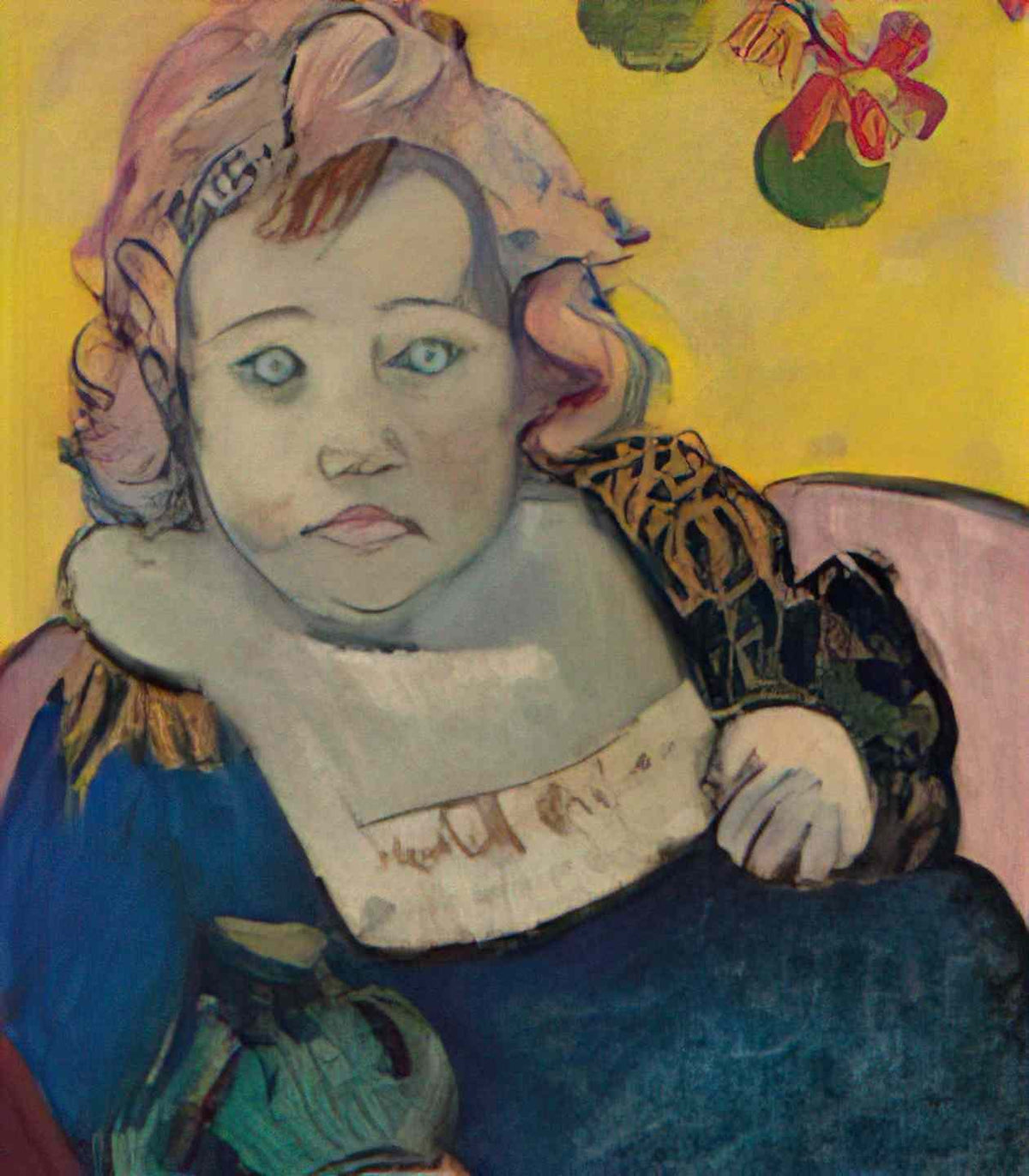 Paul Gauguin the child 1895 Art A4 Photo Print