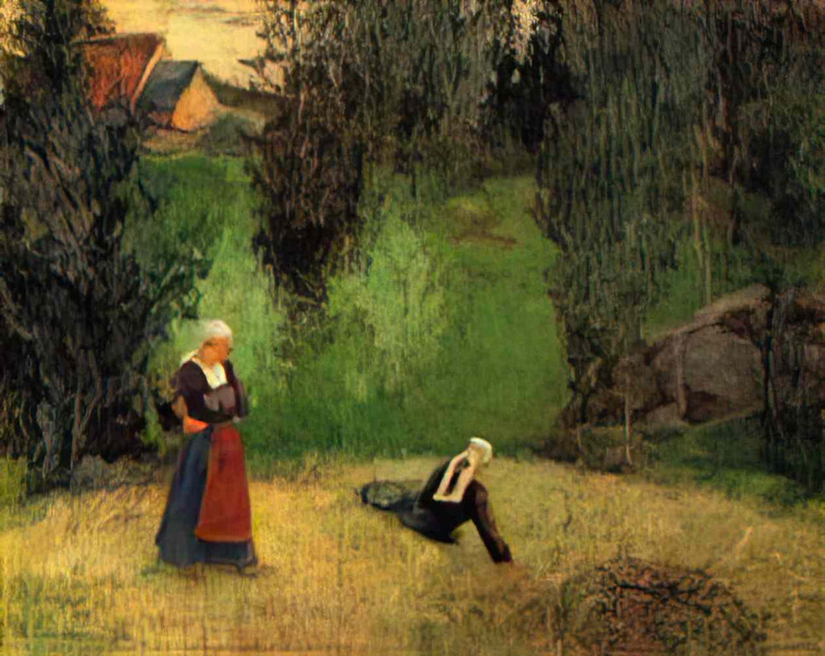 Paul Gauguin the first flowers 1888 Art A4 Photo Print