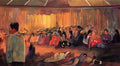Paul Gauguin the house of singing 1892 Art A4 Photo Print