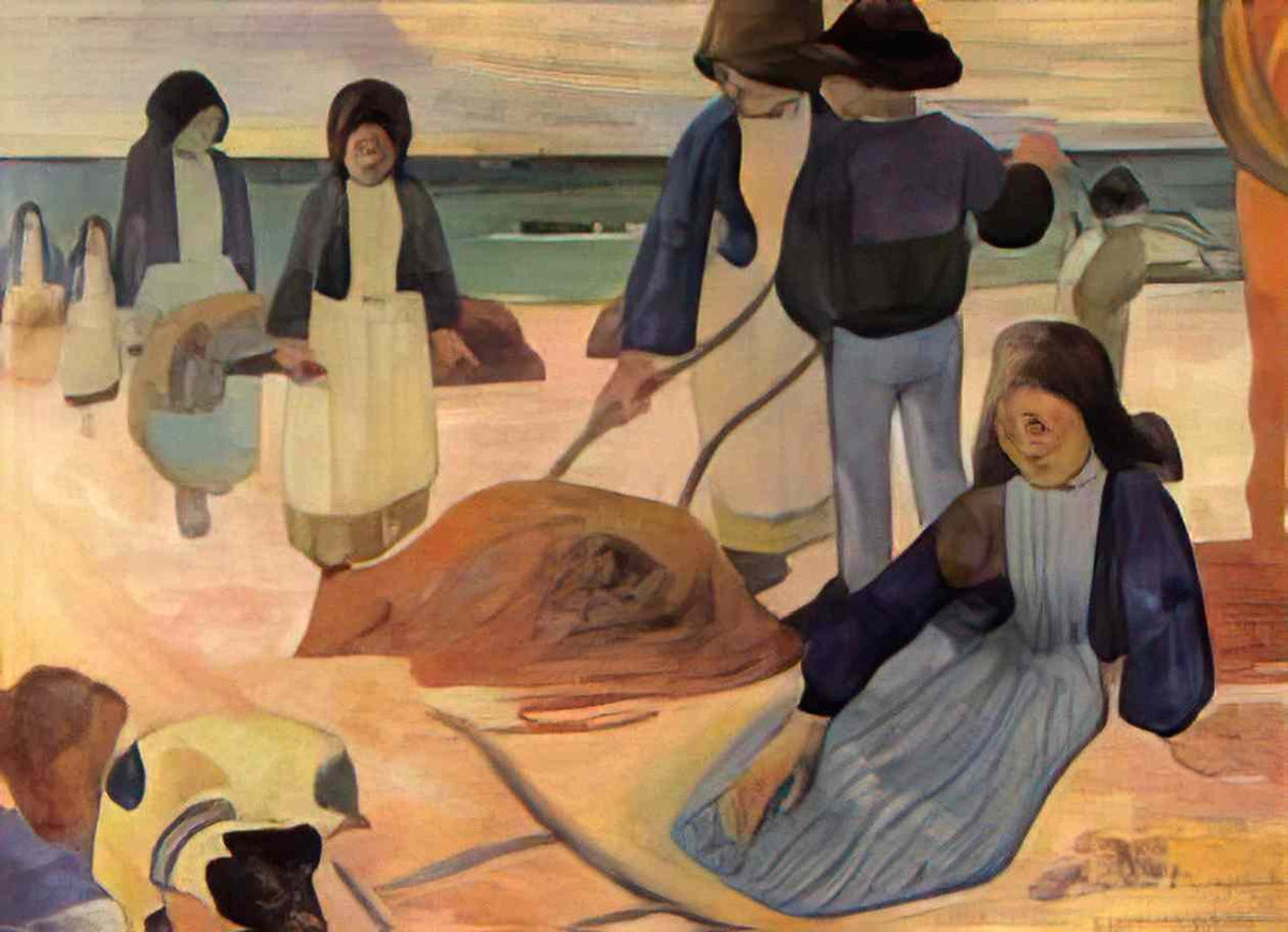 Paul Gauguin the kelp gatherers 1889 Art A4 Photo Print