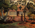 Paul Gauguin the large tree 1891 Art A4 Photo Print