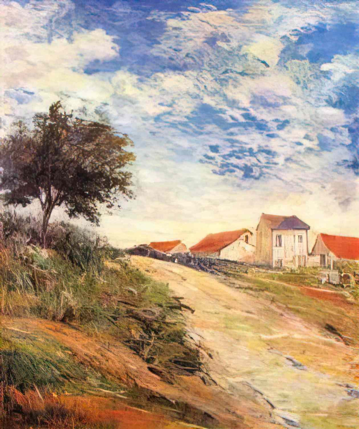 Paul Gauguin the road up 1884 Art A4 Photo Print