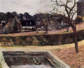 Paul Gauguin the square pond 1884 Art A4 Photo Print
