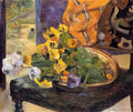 Paul Gauguin to make a bouquet 1880 Art A4 Photo Print