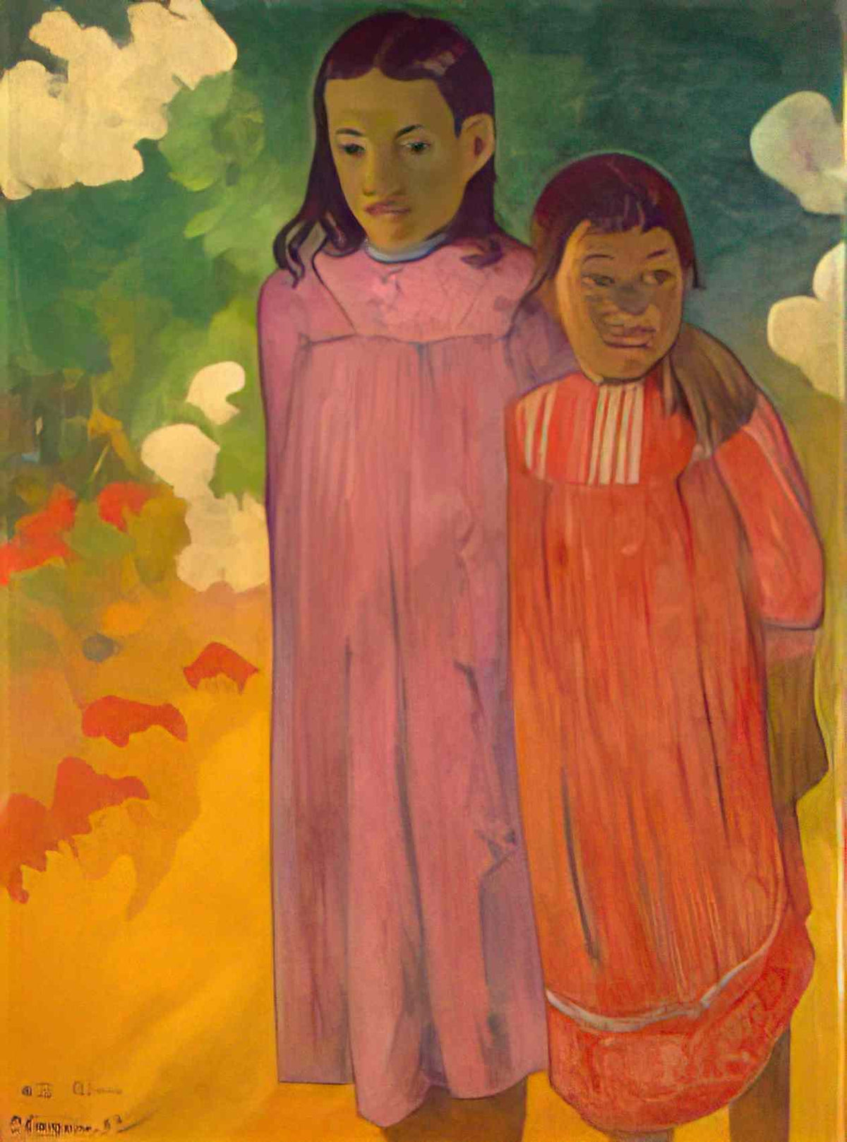 Paul Gauguin two sisters 1892 Art A4 Photo Print