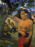 Paul Gauguin where are you going 1892 Art A4 Photo Print