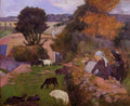 Paul Gauguin willows 1889 Art A4 Photo Print