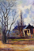 Paul Gauguin winter s end 1885 Art A4 Photo Print