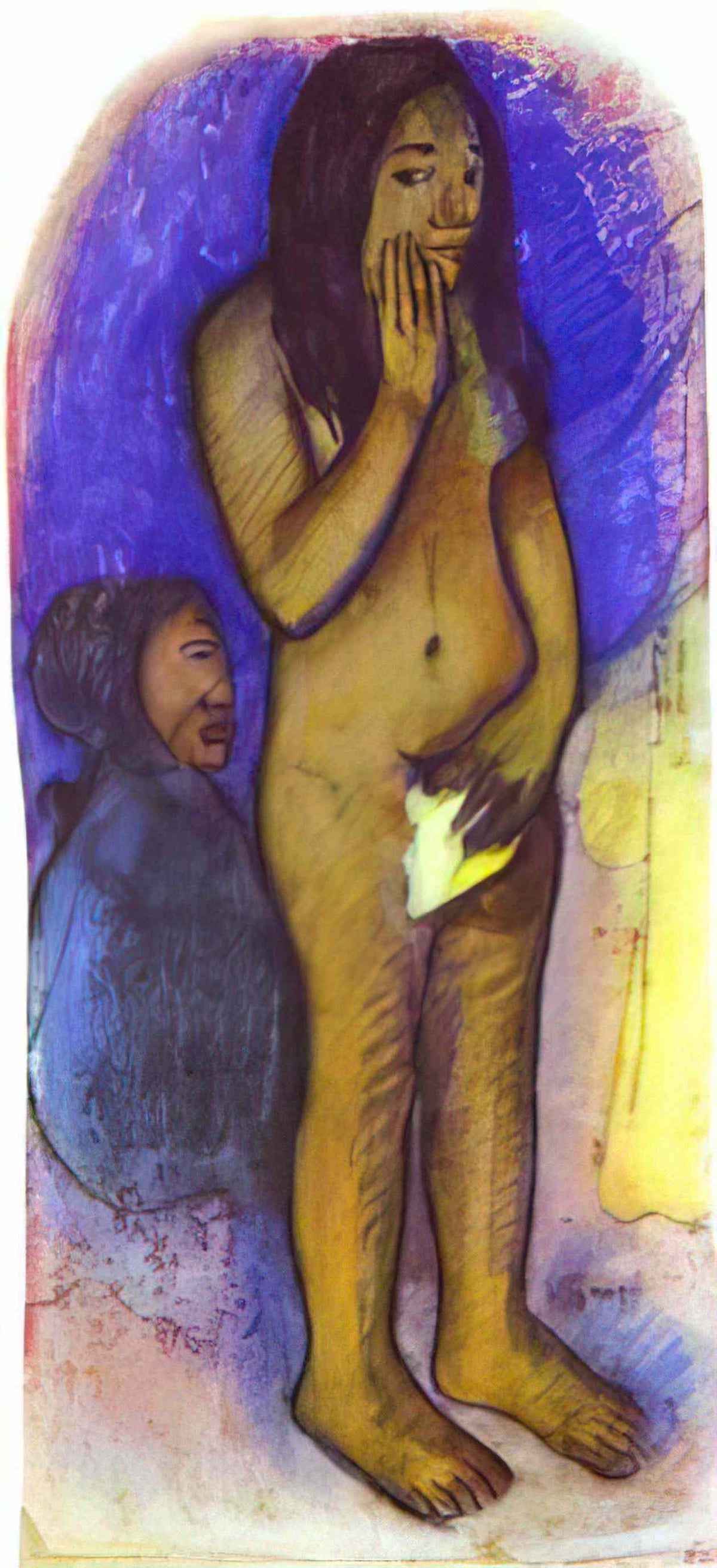 Paul Gauguin words of the devil 1892 Art A4 Photo Print