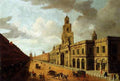 Paul John View Of The Royal Exchange Cornhill St Pauls Cathedral Beyond A4 Photo Print