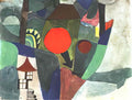 Paul Klee Paul Klee with the setting sun 1919 Art A4 Photo Print