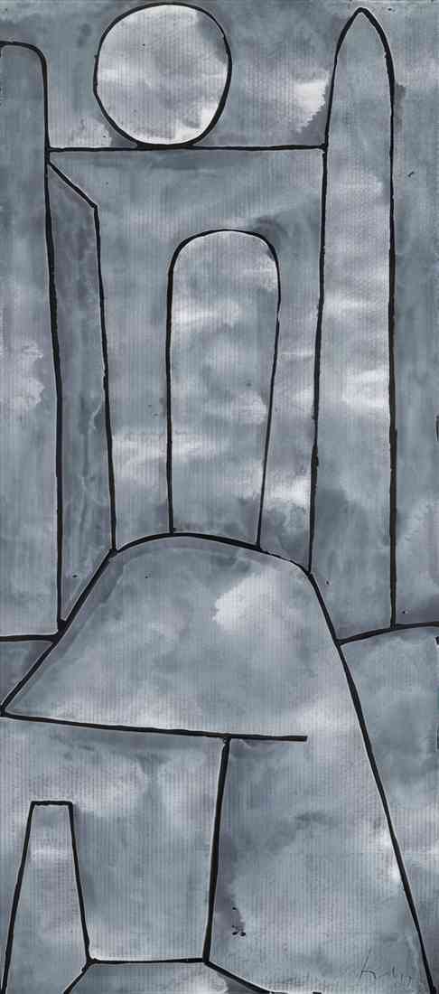 Paul Klee a gate 1938 A4 Photo Print