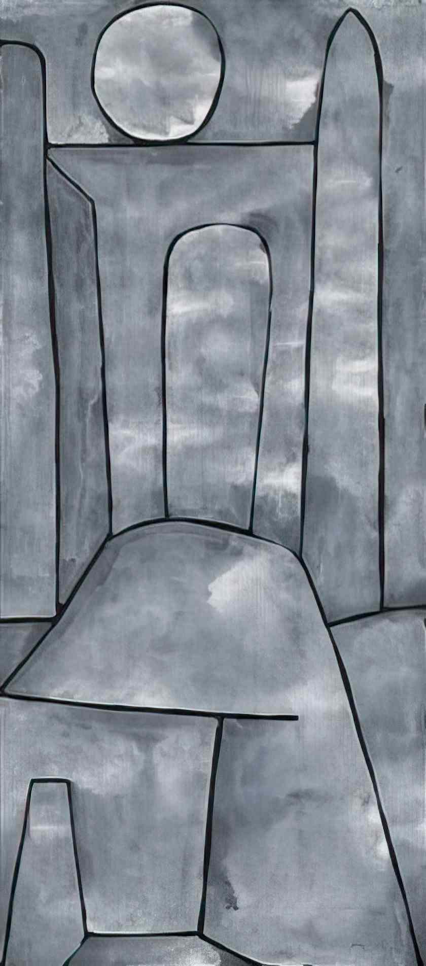 Paul Klee a gate 1938 Art A4 Photo Print