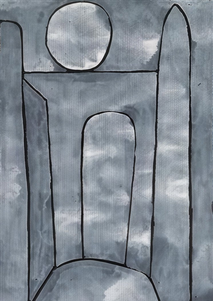 Paul Klee a gate 1938 CROP A4 Photo Print