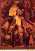 Paul Klee a young ladys adventure 1921 Art A4 Photo Print