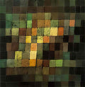 Paul Klee ancient sound abstract on black background 1925 Art A4 Photo Print