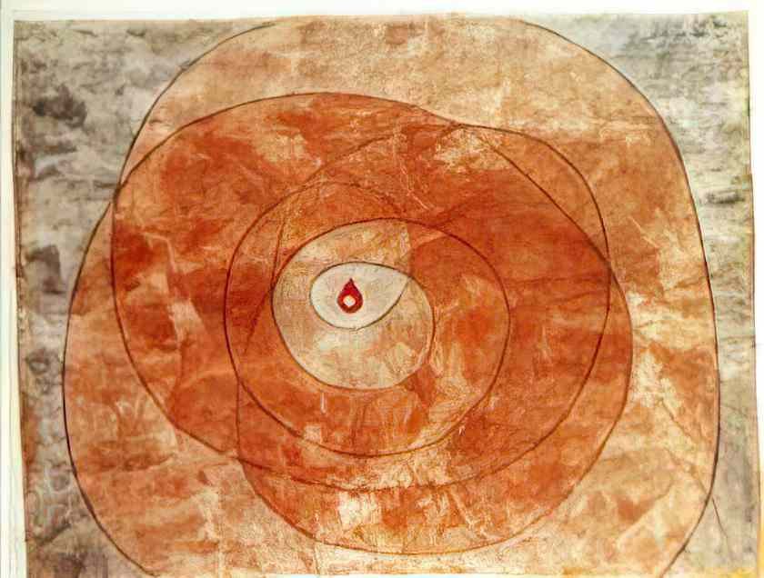 Paul Klee at the core 1935 Art A4 Photo Print