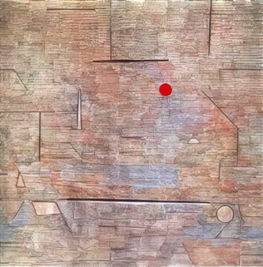 Paul Klee cacodemonic 1916 Art A4 Photo Print