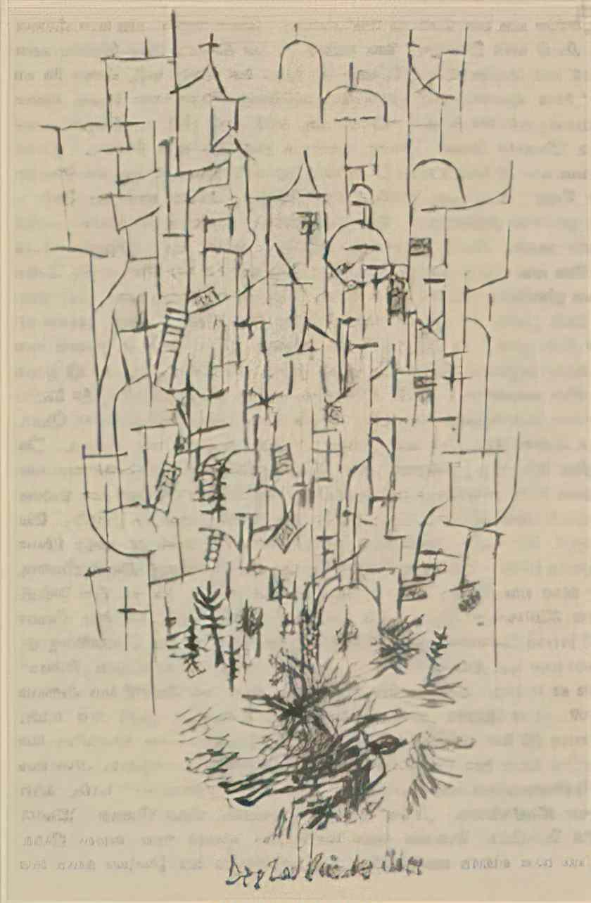 Paul Klee death for the idea 1915 Art A4 Photo Print