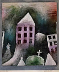 Paul Klee destroyed place 1920 Art A4 Photo Print