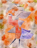 Paul Klee diana in the autumn wind 1921 Art A4 Photo Print