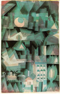 Paul Klee dream city 1921 Art A4 Photo Print