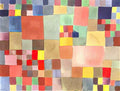 Paul Klee flora on sand 1927 Art A4 Photo Print
