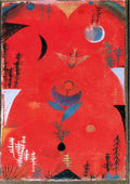 Paul Klee flower myth A4 Photo Print