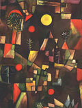 Paul Klee full moon 1919 Art A4 Photo Print