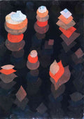 Paul Klee growth of the night plants 1922 A4 Photo Print
