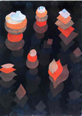 Paul Klee growth of the night plants 1922 Art A4 Photo Print