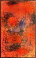 Paul Klee groynes 1925 Art A4 Photo Print