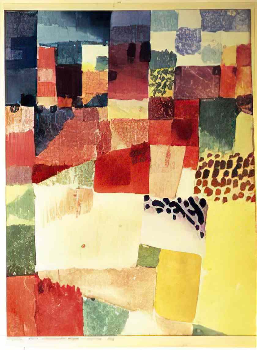 Paul Klee hammamet Art A4 Photo Print