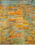 Paul Klee highway and byways 1929 Art A4 Photo Print