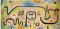 Paul Klee insula dulcamara 1921 Art A4 Photo Print